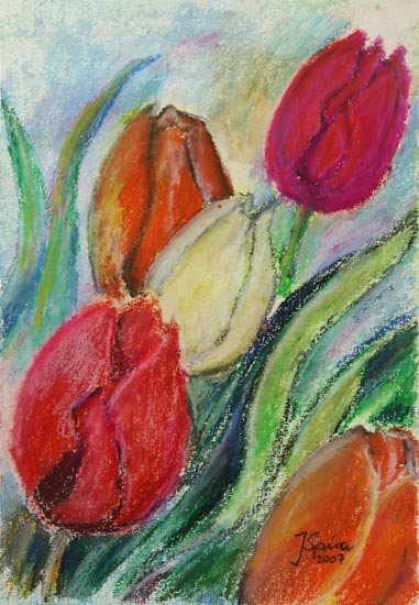 Tulpen 1 von Jürgen Spira