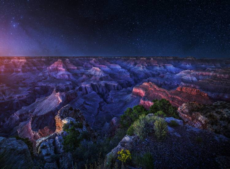 Grand Canyon Night von Juan Pablo de