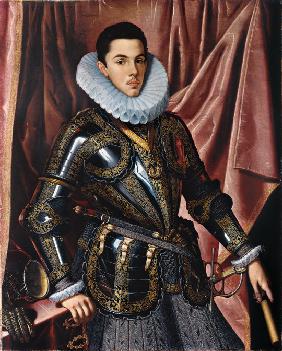 Porträt von Filippo Emanuele (1586–1605), Herzog von Savoyen