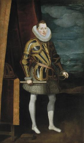 Porträt von König Philipp III. von Spanien und Portugal (1578-1621) 1606