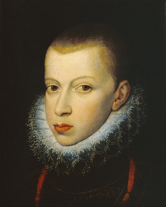 Porträt von König Philipp III. von Spanien und Portugal (1578-1621) von Juan Pantoja de la Cruz
