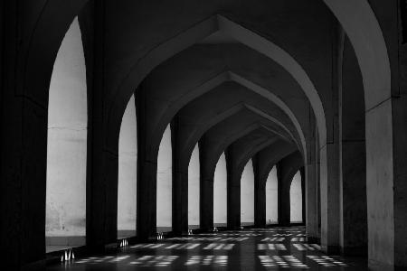 Korridor der Baitul-Mukarram-Moschee