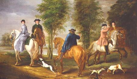 Family Hunting Party von Judith Lewis
