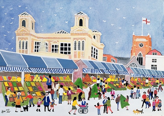 Kingston Market, Surrey von Judy  Joel