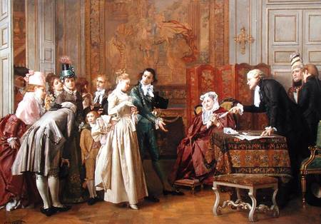 The Marriage von Jules Adolphe Goupil