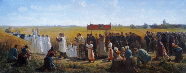 The Blessing of the Wheat in the Artois 1857