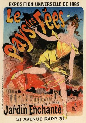 Le Pays des Fees (Plakat) 1889