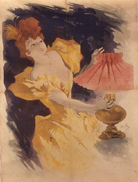 Saxoleine (Advertisement for lamp oil) von Jules Chéret