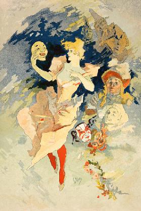 Reproduktion von 'La Danse' 1891