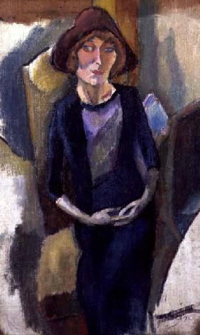 Hermine David in Blue 1916