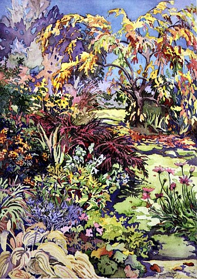 Autumn Garden  von Julia  Gibson