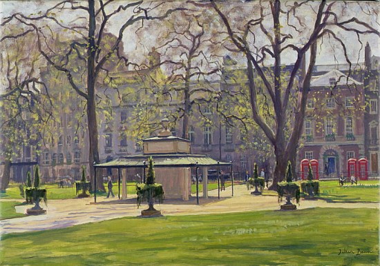 Berkeley Square, London (oil on canvas)  von Julian  Barrow