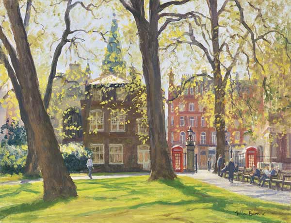 Mount Street Gardens (oil on canvas)  von Julian  Barrow
