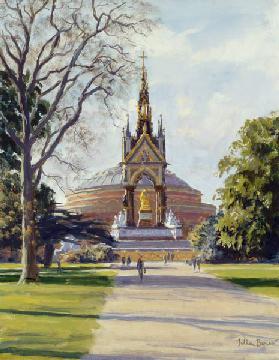 The Albert Memorial (oil on canvas) 