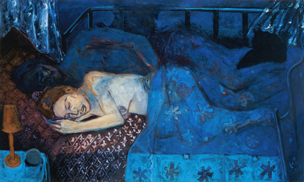 Schlafendes Paar ( Sleeping Couple ) von Julie  Held