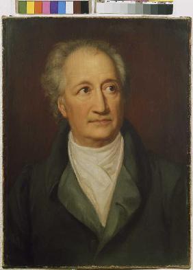 Johann Wolfgang von Goethe. 1844/45 (Teilkopie nach J.K. Stieler) 1844/45