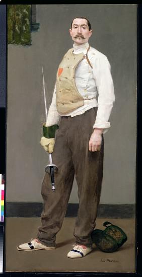 The Fencing Master c.1900