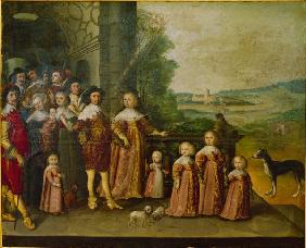 Friedrich III. von Schleswig u.Familie