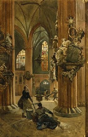 Interior of the Church of St. Nicholas, Berlin