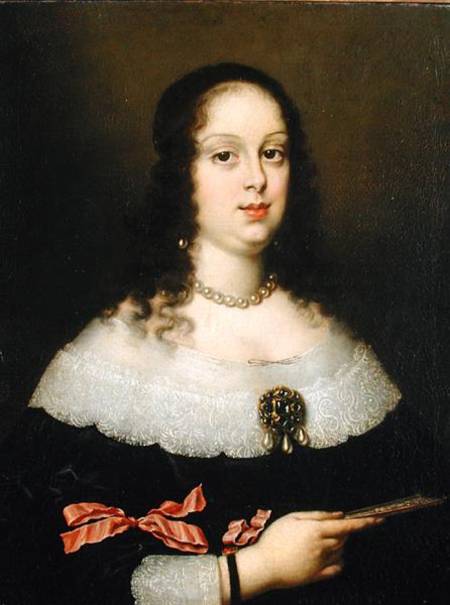 Portrait of Vittoria della Rovere (1622-95), Grand Duchess of Tuscany von Justus Susterman