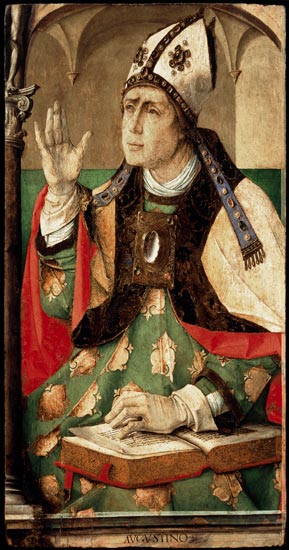 Augustinus von Justus van Gent