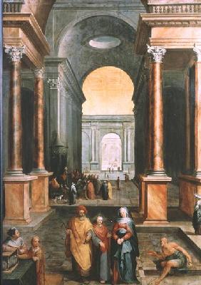 Christ in the Temple 1598