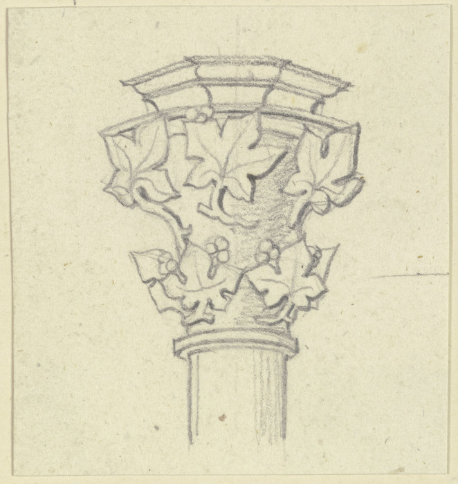 Blattkapitell vom Typus der Sainte Chapelle von Karl Ballenberger