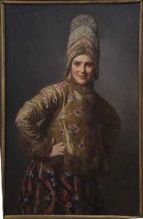 Russisches Mädchen 1889