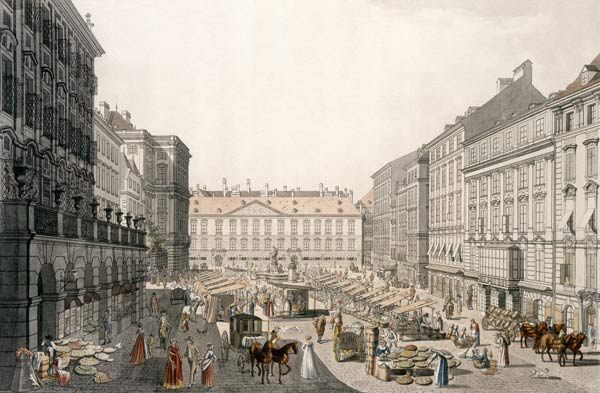 Wien, Neumarkt von Karl Schütz