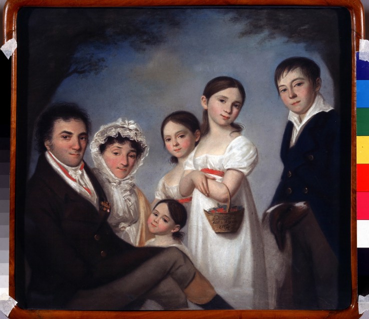 Die Familie des Dichters Ewgeni Boratynski (1800-1844) von Karl Wilhelm Bardou