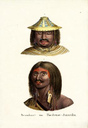 North American Northwest Coast Indians 1824