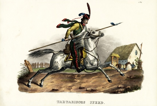 Tartarian Horse von Karl Joseph Brodtmann