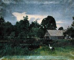 Landscape with a Stork 1905