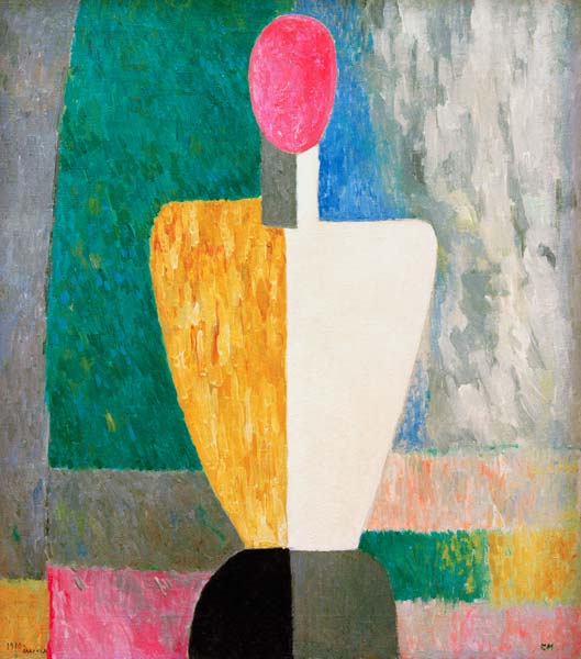 Malevich / Torso (Figure with pink face) von Kasimir Sewerinowitsch Malewitsch