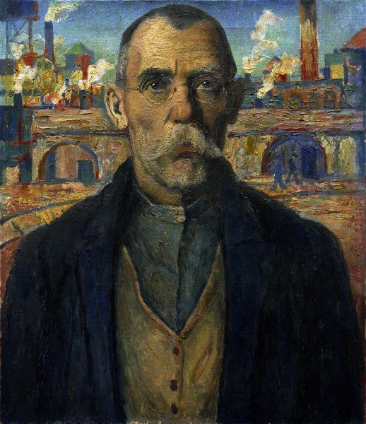 Malevich / Foreman / Painting / 1932 von Kasimir Sewerinowitsch Malewitsch