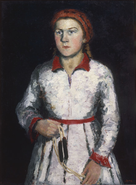Malevich / Portrait of the Daughter von Kasimir Sewerinowitsch Malewitsch