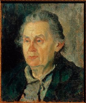 Porträt der Mutter, 1932-1934 1932