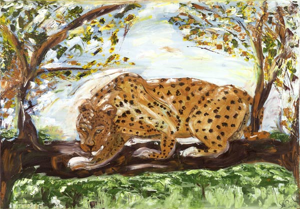 Leopard von Sabine Katterle