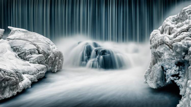 Icy Falls von Keijo Savolainen