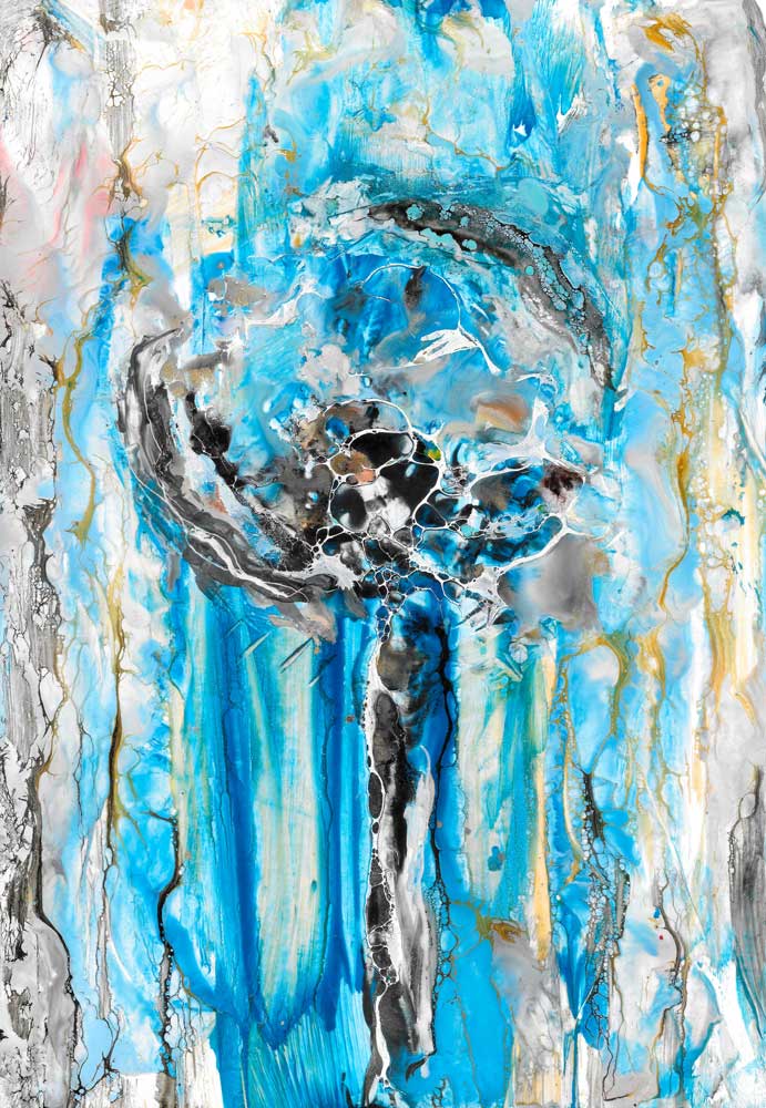 Blue Bulbflower von Christa Kerbusch