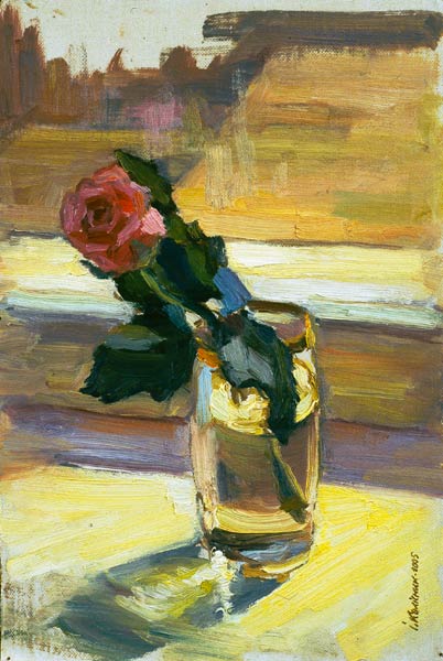 The rose on the window von Ivan Kolisnyk