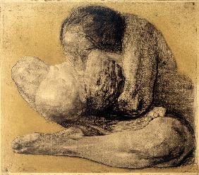 Frau mit totem Kind 1903-01-01