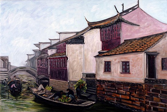 To Transport, 1999 (oil on canvas)  von Komi  Chen