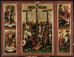 Altar: Kreuzigung Christi (Mitteltafel) Um 1425