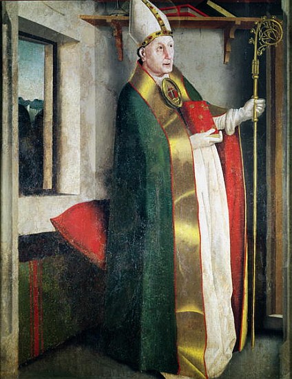 St. Augustine (354-430) c.1435 von Konrad Witz