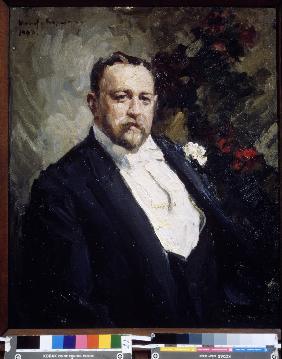 Porträt des Sammlers Iwan A. Morosow (1871-1921) 1903