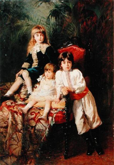 Mr. Balashov's Children von Konstantin Jegorowitsch Makowski