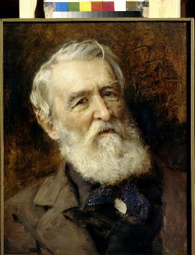 Porträt des Schriftstellers Dmitri Grigorowitsch (1822-1899)
