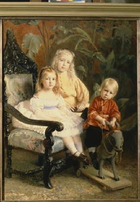 Porträt von Stasow-Kinder