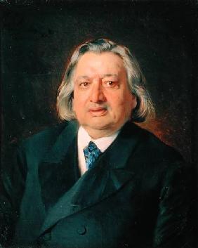 Portrait of Ossip Petrov (1807-78) 1870